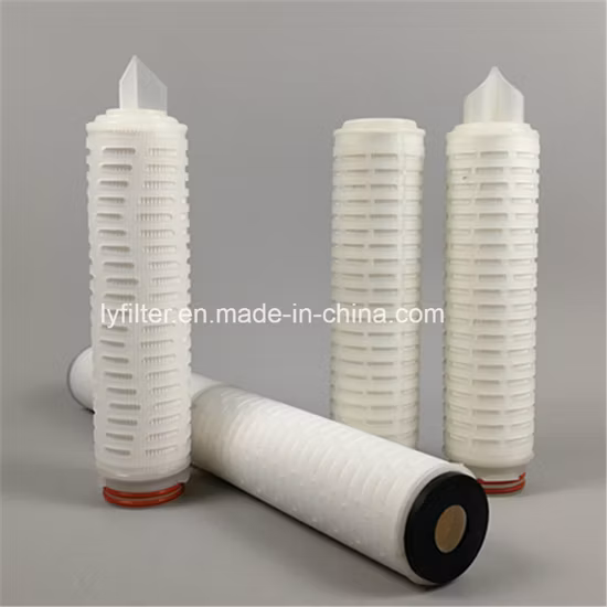 Luft-Mini-Filterpatronen 0,2 Mikron hydrophobes Polytetrafluorethylen PTFE für die Sterilgasfiltration in der Lebensmittel- und Getränkeindustrie