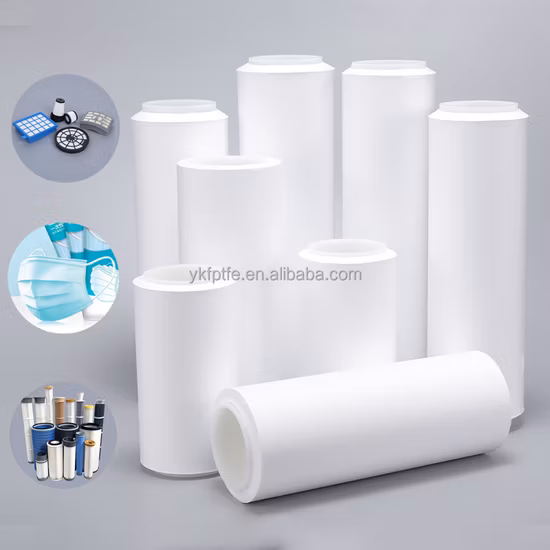 Hochleistungs-Absolutfilterkartusche aus hydrophobem PTFE, plissiert für die Fermentation von Druckluftgas mit Mikroporenmembran, 0,003 um, 0,01 um, 10, 20, 30, 40 Zoll