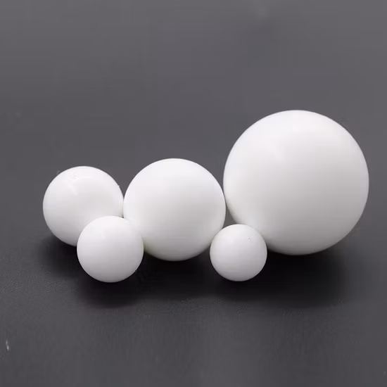 PTFE-Dichtungsblattkugel, PTFE-Kunststoffkugel, weiße Nylon-Hart-PTFE-Kugeln, 1 mm bis 200 mm
