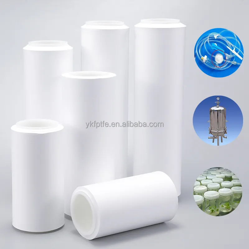 Professionelle, gut verkaufende, heiße, wasserdichte Membran aus expandiertem Film Eptfe UF, hydrophile PTFE-Membran